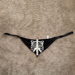 Skeleton Print Dog Bandana